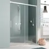 Image de Kermi Nica Porte coulissante, avec élément fixe, pour niche, NIL2R13020VPK, NIL2R