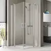Image de Kermi Pega Porte battante, avec élément fixe, pour accès d'angle, PEEPL12020VAK, PEEPL