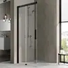 Image de Kermi Nica Porte coulissante, avec élément fixe, pour accès d'angle, NIC2L080203AK, NIC2L