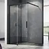 Image de Kermi Nica Paroi de douche à l’italienne, avec élément coulissant, NIJ2L100203AK, NIJ2L
