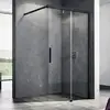 Image de Kermi Nica Paroi de douche à l’italienne, avec élément coulissant, NIJ2R100203AK, NIJ2R