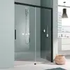 Image de Kermi Nica Porte coulissante, avec élément fixe, pour niche, NIL2R110203AK, NIL2R