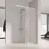 Image de Kermi Liga Paroi de douche à l’italienne avec élément coulissant, LIJ2R120181AK, LIJ2R