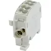 Image de HoraeTec 080110-0-3 Borne de dérivation pour conduite principale PA, laiton gris clair (RAL 7035) 1 pôle 100 A 690 V Type de conducteur = L