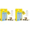 Image de RAPID - Agrafes étroites n°90/40mm, Fil galvanisé enduit de résine, Haute performance Gris - Boîte FSC 1500 - (5000127) (Lot de 2)