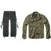Image de Brandit Mous Noir XL + Chemise Olive XL