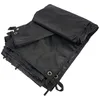 Image de Brandit Bâche de qualité supérieure 4 m x 3 m, Couleur : Noir Dimensions : 4 m x 3 m