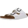 Image de Birkenstock 552683 Arizona white, Birko Flor Homme White EU 40