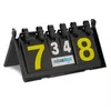 Image de Relaxdays Tableau de score tannis de table tableau de points 29 points 7 manches tournois écoles ping pong compétitiontennis de table, noir