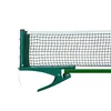 Image de Relaxdays Filet de table de tennis en métal 19,2 x 23,5 cm filet table de ping-pong à fixer pour sport loisirs tournois, vert