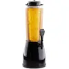 Image de Relaxdays Tireuse à bière pompe à bière girafe à bière en plastique 2,5 litres robinet HxlxP 50 x 23 x 18 cm, noir