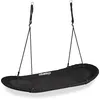 Image de Relaxdays Nid d'oiseau balançoire XXL, pour Enfants & Adultes, 100 kg, Plusieurs Personnes, Ovale, 141,5 x 43,5 cm, Noir