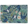 Image de Relaxdays Paillasson Coco, Motif Hirondelles, Tapis de Porte résistant aux intempéries, 40 x 60 cm, Multicolore