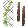 Image de Relaxdays Tuteur à tomates en Lot de 3, Extensible, pour Plantes grimpantes, 180 x 90 cm, pour Jardin, Balcon, Marron