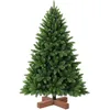 Image de Arbre de Noël Artificiel Relaxdays, 180 cm, Aiguilles en PVC, Support en Bois, Sac de Rangement, Sapin Vert Naturel