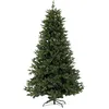 Image de Arbre de Noël Artificiel Relaxdays, 150 cm, Sapin Nordmann, avec Support, Pointes en PVC, réaliste, Vert