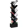 Image de Relaxdays Petite bibliothèque prenant la Forme d'un Arbre, 9 Branches, H x L x P : 146 x 38 x 22 cm, Noire