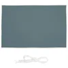 Image de relaxdays Voile d’ombrage rectangulaire, imperméable, Anti-UV, tendeurs, terrasse, Balcon, 2x3 m, Gris