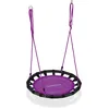 Image de Relaxdays Balançoire Ronde Suspendue, Lilas