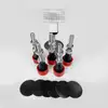 Image de HÜPPE Pieds pour receveur de douche, max. 120 cm, 5 pièces, avec 1 pied comme support central, 508059000,