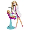 Image de Simba 105733514 Steffi Love Dentist - Poupée en Tant Que Dentiste et Timmy en Tant Que Patient - avec Chaise et Accessoires de Dentiste - 12 cm - 29 cm - pour Enfants à partir de 3 Ans Multicolore