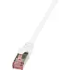 Image de Câble réseau LogiLinK CAT 6 S/FTP 2 m blanc - CQ2051S - 2.00 m - blanc - [1x RJ45 mâle - 1x RJ45 mâle]