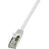 Image de Câble réseau RJ45 CAT 6 F / UTP LogiLink - 2 connecteurs RJ45 - 5 m - Gris - CP2072S