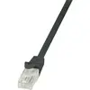 Image de LOGILINK Câble réseau (RJ45) CAT6 U/UTP Noir 7,50M