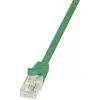 Image de Câble réseau RJ45 CAT 6 U / UTP LogiLink - 2 connecteurs RJ45 - 2 m - Vert - CP2055U