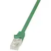 Image de Câble réseau RJ45 CAT 6 U / UTP LogiLink - 2 connecteurs RJ45 - 5 m - Vert - CP2075U