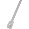 Image de Câble réseau LogiLink CAT 6 U/UTP 10 m blanc - CF2091U - [1x RJ45 mâle - 1x RJ45 mâle]