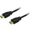 Image de Câble de raccordement LogiLink HDMI Fiche mâle HDMI-A, Fiche mâle HDMI-A 0.50 m noir CH0005 4K UHD Câble HDMI