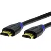 Image de LogiLink HDMI Câble de raccordement Fiche mâle HDMI-A, Fiche mâle HDMI-A 10.00 m noir CH0066 4K UHD, canal de retour audio, contacts dorés Câble HDMI