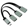 Image de LogiLink UA0315 Hub USB 3 ports USB-A USB 3.1 Gen1 5 GBit/s avec fiche mâle USB-C noir, gris UA0315