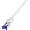 Image de LogiLink C6A121S RJ45 Câble USB CAT 6a S/FTP 30.00 m blanc 1 pc(s)