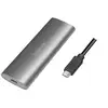 Image de LogiLink UA0389 Boîtier pour SSD M.2 USB-C® (USB 3.2 Gen 2) 10 GBit/s M.2 PCIe NVMe, M.2 SATA 2230, 2242, 2260, 2280 UA0389