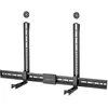 Image de Logilink BP0205 Support Universel pour Barre de Son, 86-155 mm de Profondeur, Noir