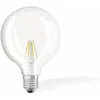 Image de Osram Ampoule LED Filament, Globe, Culot E27, 6.5W, 220-240V, claire, Blanc Chaud 2700K, Lot de 2 pièce