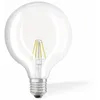 Image de Osram Ampoule LED Filament, Globe, Culot E27, 4.5W Equivalent 40W, 220-240V, claire, Blanc Chaud 2700K, Lot de 1 pièce 4052899972384