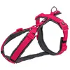 Image de TRIXIE NEW Premium Trekking Harness, M: 53-64 cm/20 mm, Fuchsia/Graphite, Dog