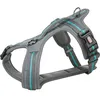 Image de Harnais de Voyage Trixie Fusion-Graphite/océan, M-L: 61-75cm/30mm, Nylon