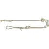 Image de TRIXIE Laisse V Soft Rope M-L, 2 m/10 mm, Gris   Laisse réglable en Corde tressée, réglable en 3 Longueurs, idéale pour la Promenade avec Chiens de Taille Moyenne & Grande