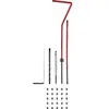 Image de TOOLCRAFT TO-5017512 Kit de réparation pour filetages 30 pièces M2.5