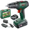 Image de Bosch perceuse-visseuse sans fil UniversalDrill 18V (2 batteries, système 18 V, livré avec deux embouts de vissage et coffret)