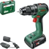 Image de Bosch Perceuse-visseuse à percussion sans fil UniversalImpact 18V-60 (1 batterie 2,0 Ah, système 18 V, dans coffret de transport)