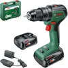 Image de Bosch Perceuse-visseuse à percussion sans fil UniversalImpact 18V-60 (2 batteries 2,0 Ah, système 18 V, dans coffret de transport)