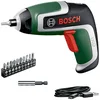 Image de Bosch Visseuse compacte sans fil IXO (7e génération ; 3,6 V ; 2,0 Ah ; 5,5 Nm ; avec câble micro-USB ; compatible avec les adaptateurs de l'IXO Collection ; visse jusqu'à 190 vis ; boîte de rangement)