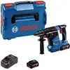 Image de Bosch Professional GBH 18V-24 C SDS-Plus-Marteau perforateur sans fil 18 V 5 Ah Li-Ion brushless, + 2 batteries, + chargeur, + mallette