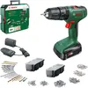 Image de Bosch Perceuse-Visseuse À Percussion Sans Fil - Easyimpact 18V-40 (Vissage, Perçage Dans Le Bois, Métal Ou Plastique ; Perçage Avec Percussion Dans La Maçonnerie ; 241 Accessoires; 1 Bat 1.5 Ah)