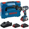 Image de Bosch GSB18V-110 Perceuse Sans Fil 18V Li-ion (batterie 3x 4Ah) En L-Boxx
